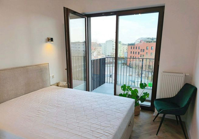 WYNAJEM | 3 pokoje | 50 m² | balkon, garaż | wysoki standard | Praga-Północ | Warszawa