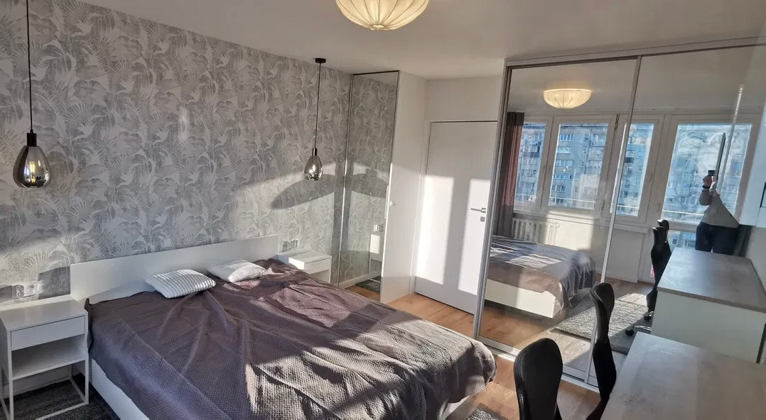 WYNAJEM | 2 pokoje | 43 m² | balkon | metro | Bielany | Warszawa