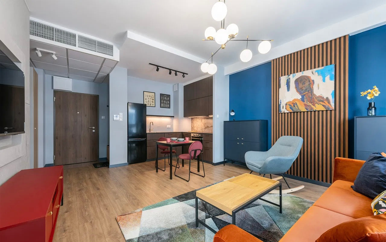 WYNAJEM | 2 pokoje | 44 m² | balkon | klimatyzacja | garaż | Wola | Warszawa