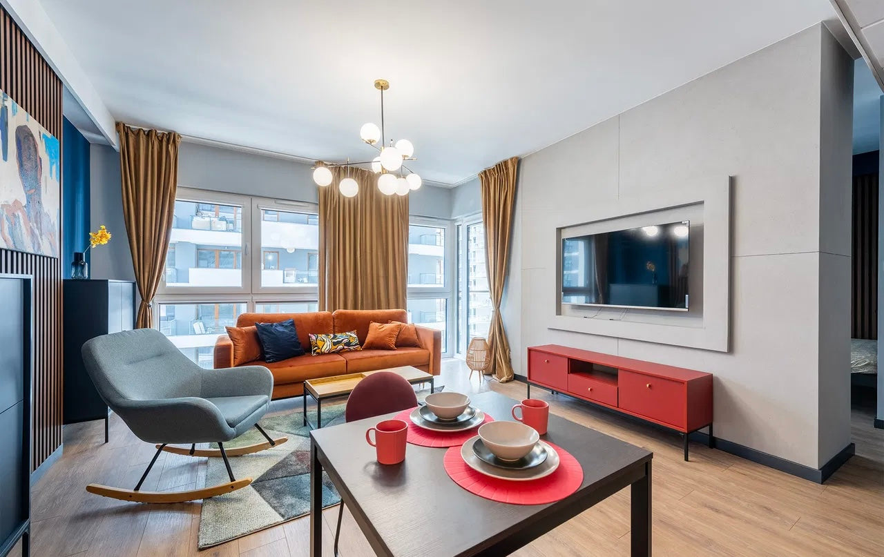 WYNAJEM | 2 pokoje | 44 m² | balkon | klimatyzacja | garaż | Wola | Warszawa